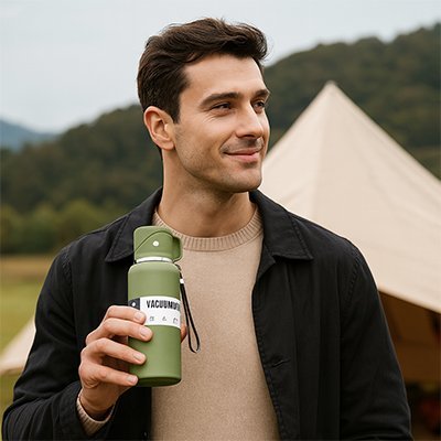 Bouteille isotherme | ThermoElite - Nat - ure Supérieure!