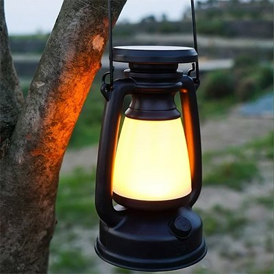 Lampe de camping | Vintage Rétro LED - Nat - ure Supérieure!