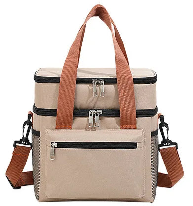 sac isotherme beige famille plus