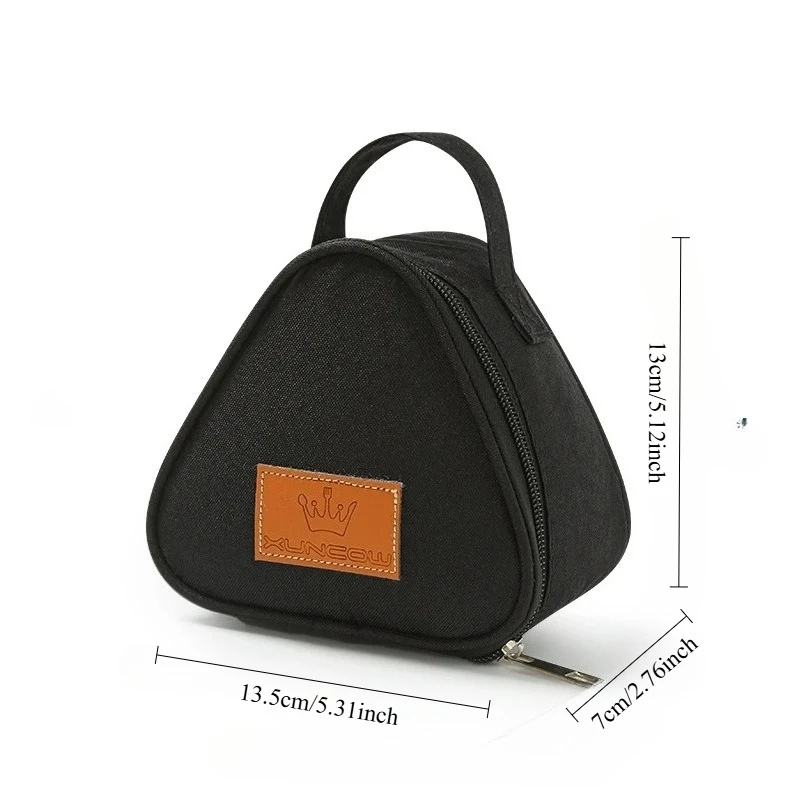 sac isotherme noir triangle mini