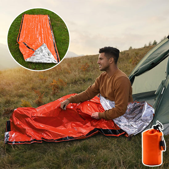 sac de couchage bouclier thermique save life
