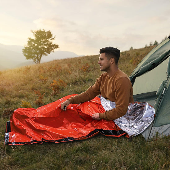 sac de couchage bouclier thermique1 save life
