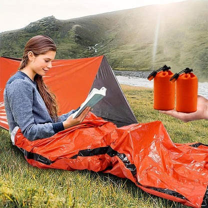sac de couchage haute visibilite tranquilite d'esprit save life