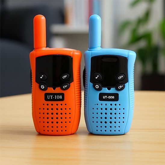 Talkie Walkie Compagnon Aventuriers Apprentissage Colore