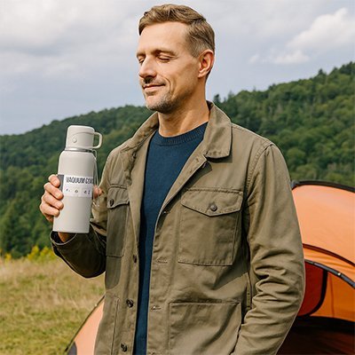 Bouteille isotherme | ThermoElite - Nat - ure Supérieure!