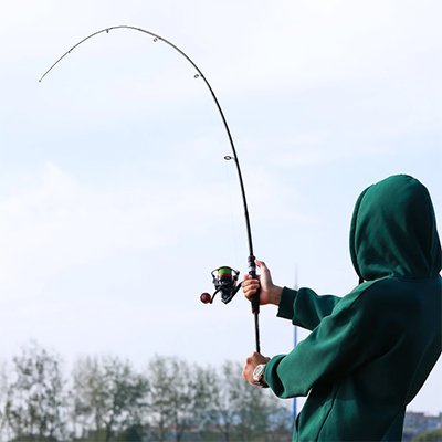 Canne à Pêche | Ultra - Légère - Nat - ure Supérieure!