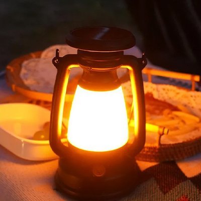 Lampe de camping | Vintage Rétro LED - Nat - ure Supérieure!
