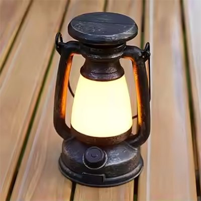 Lampe de camping | Vintage Rétro LED - Nat - ure Supérieure!
