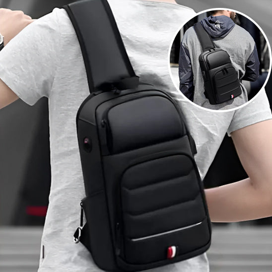 sac a dos leger noir multi space