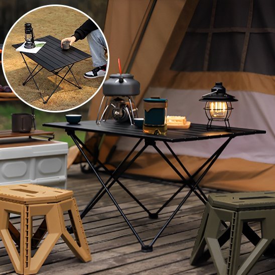 Table pliante | Pratique & Robuste - Nat - ure Supérieure!