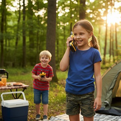 Talkie Walkie | Mini Black - Yellow - Nat - ure Supérieure!