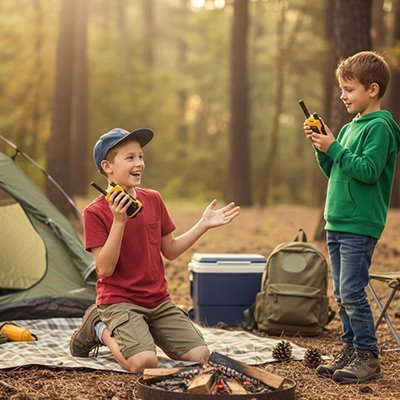 Talkie Walkie | Mini Black - Yellow - Nat - ure Supérieure!