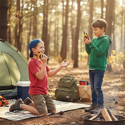 Talkie Walkie | Mini Black - Yellow - Nat - ure Supérieure!