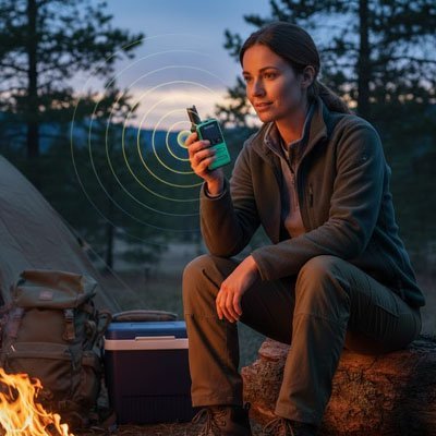 Talkie Walkie Professionnel | Ultra Portée 10KM Étanche - Nat - ure Supérieure!