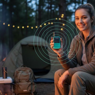 Talkie Walkie Professionnel | Ultra Portée 10KM Étanche - Nat - ure Supérieure!